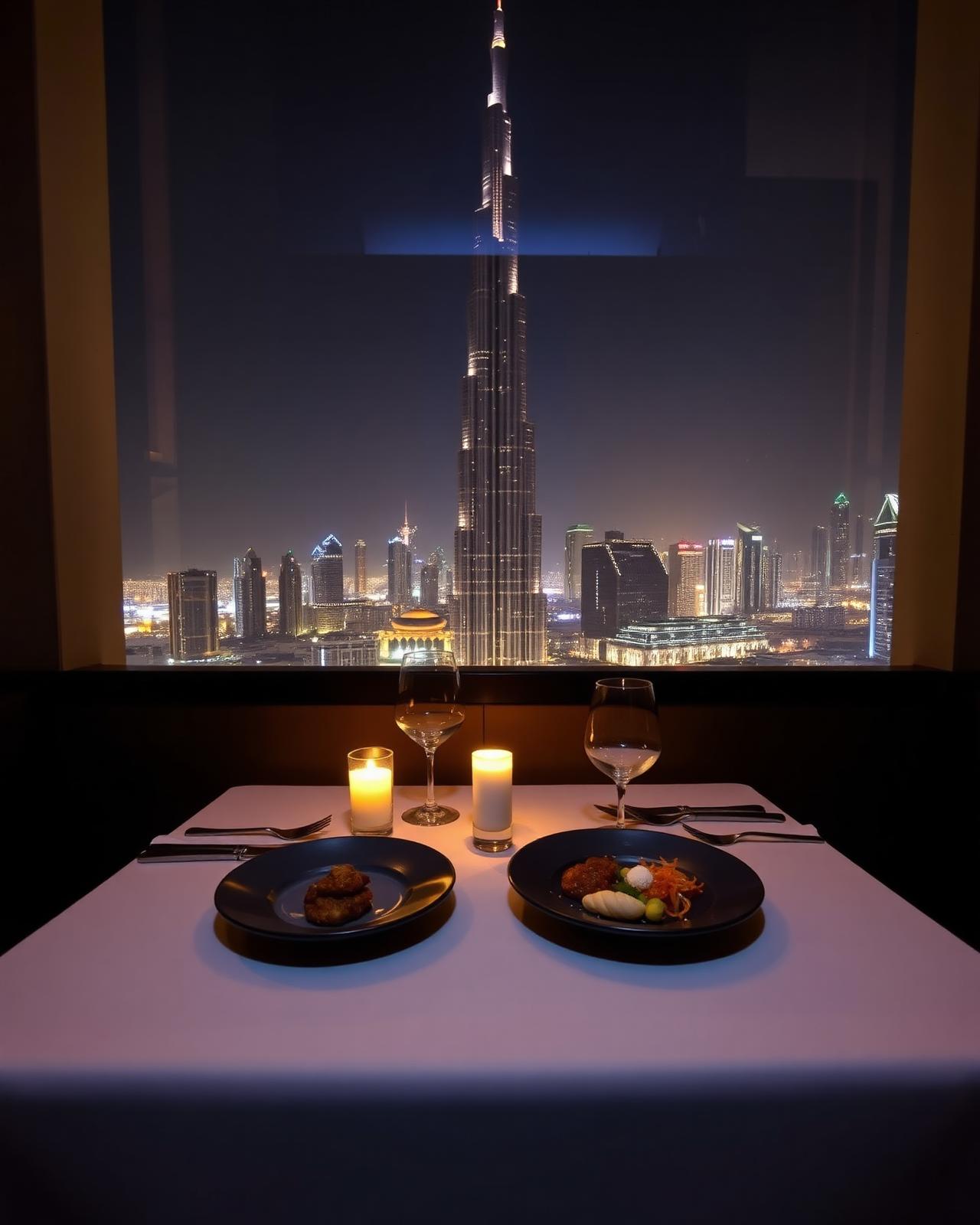 Rooftop dining